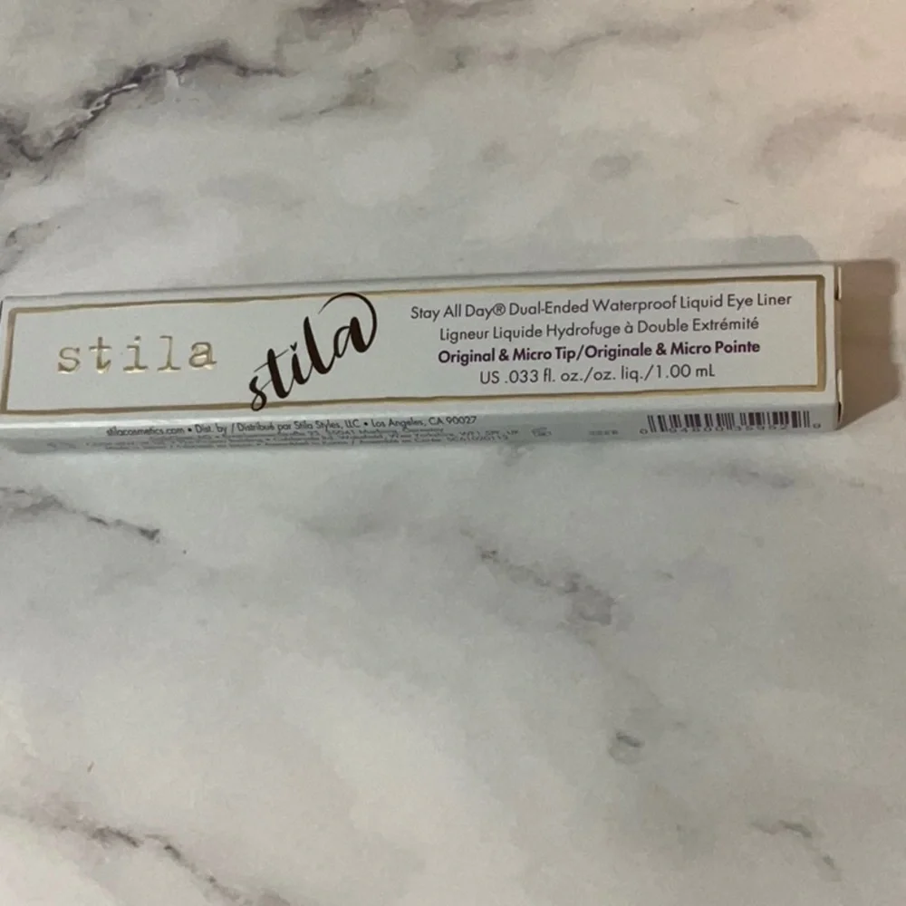New Stila Stay All Day Dual-ended Waterproof Liquid Eye Liner
